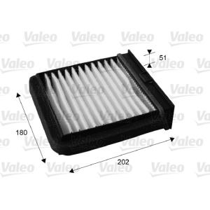Filtro, ar do habitáculo VALEO 715688