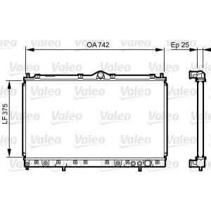 Arrefecedor do motor VALEO 731641