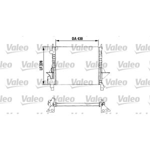 Arrefecedor do motor VALEO 730633