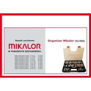 Kit de braçadeiras MIKALOR OSM 52-009 SET 305 Stück