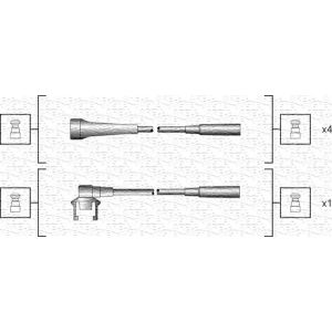 Zündleitungssatz MAGNETI MARELLI 941318111145