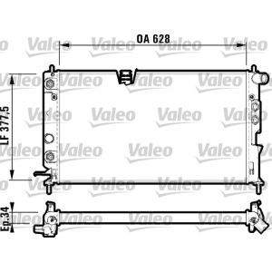 Raffreddatore motore VALEO 731847