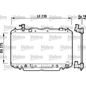 Motorkühler VALEO 734183