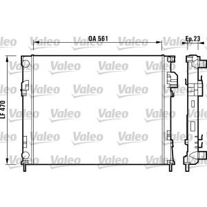 Motorkühler VALEO 732853