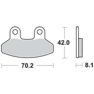 Conjunto de pastilhas de travão TRW MCB779