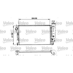 Arrefecedor do motor VALEO 730575