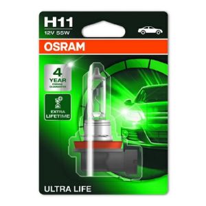Lâmpada de halogéneo OSRAM H11 Ultra Life 12V, 55W