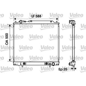 Raffreddatore motore VALEO 734145