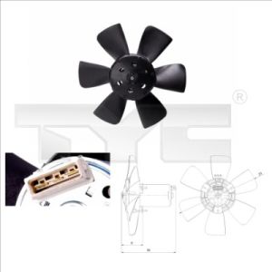 Ventilador TYC TYC 831-0011