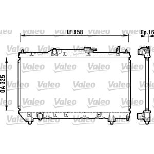 Raffreddatore motore VALEO 732950