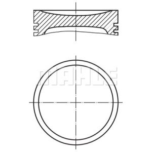 Kolben MAHLE 008 91 00