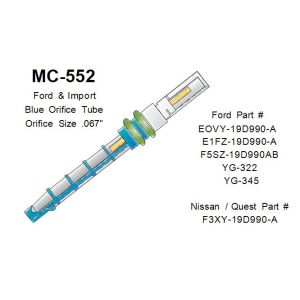 Einspritzdüse, Expansionsventil SUNAIR SUNMC-552