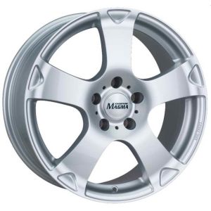 Alufelge 17 zoll MAGMA Seismo 5x108 7,5J ET45, Farbe Silber