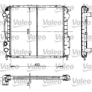 Motorkühler VALEO 730181