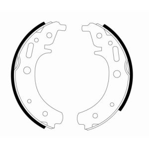 Bremsbackensatz TEXTAR 91043000
