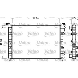 Radiateur moteur VALEO 732005