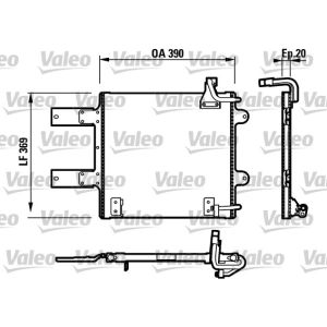 Condenseur (climatisation) VALEO 817246