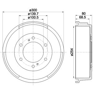 Bremstrommel TEXTAR 94034700