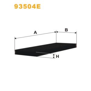 Innenraumfilter WIX FILTERS 93504E