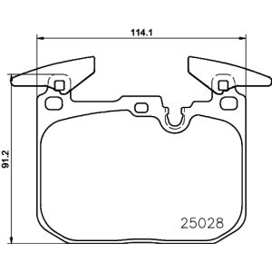 Jarrupalasarja, levyjarru BREMBO P 06 096, Edessä