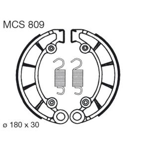 Juego de zapatas de frenos TRW MCS809