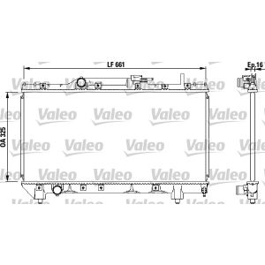 Arrefecedor do motor VALEO 731565