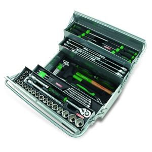 Caixa de ferramentas com equipamento TOPTUL GCAZ0049