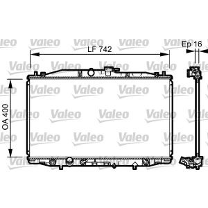 Raffreddatore motore VALEO 735049