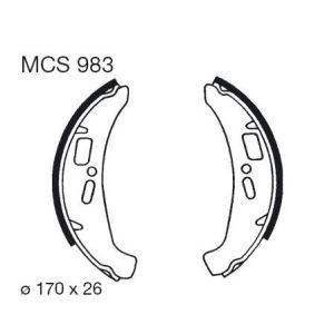 Bremsbackensatz TRW MCS983