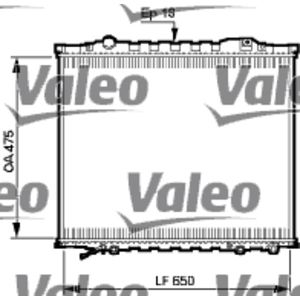 Motorradiateur  VALEO 735528