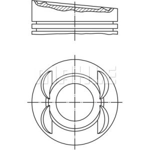 Kolben MAHLE 028 03 01