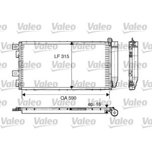 Kondensator, Klimaanlage VALEO 817547