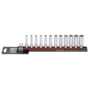 Juego de llaves de vaso 1/4'' SONIC 101204