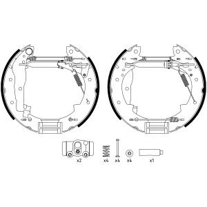 Bremsbackensatz TEXTAR 84041200