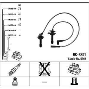 Zündleitungssatz NGK 5761