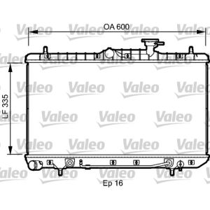 Motorkühler VALEO 734253