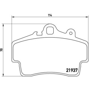 Levyjarrun jarrupalasarja BREMBO P 65 007
