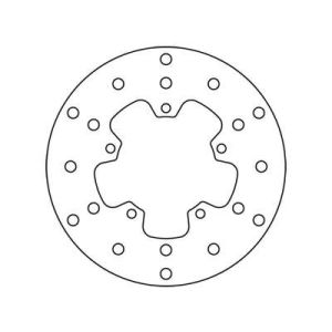 Remschijf TRW MST255, 1 Stuk