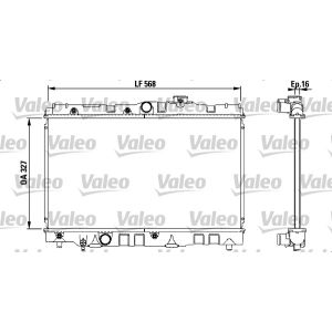 Arrefecedor do motor VALEO 731119