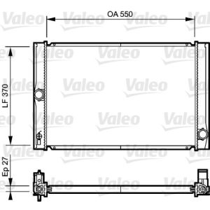 Motorkühler VALEO 735213
