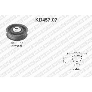 Zahnriemensatz SNR KD457.07