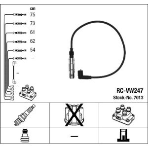 Zündleitungssatz NGK 7013