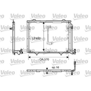 A/C-kondensor VALEO 816900