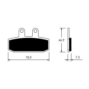 Remblokset VICMA VIC-O716