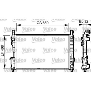 Raffreddatore motore VALEO 734379