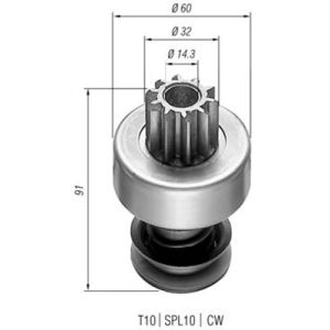 Startmotor MAGNETI MARELLI 940113020143