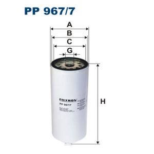 Polttoainesuodatin FILTRON PP967/7