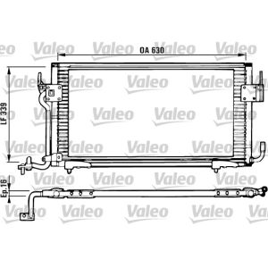 Condenseur (climatisation) VALEO 816984