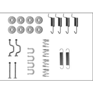 Set di accessori, ganasce del freno di stazionamento TEXTAR 97043500