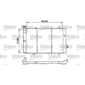 Arrefecedor do motor VALEO 730015